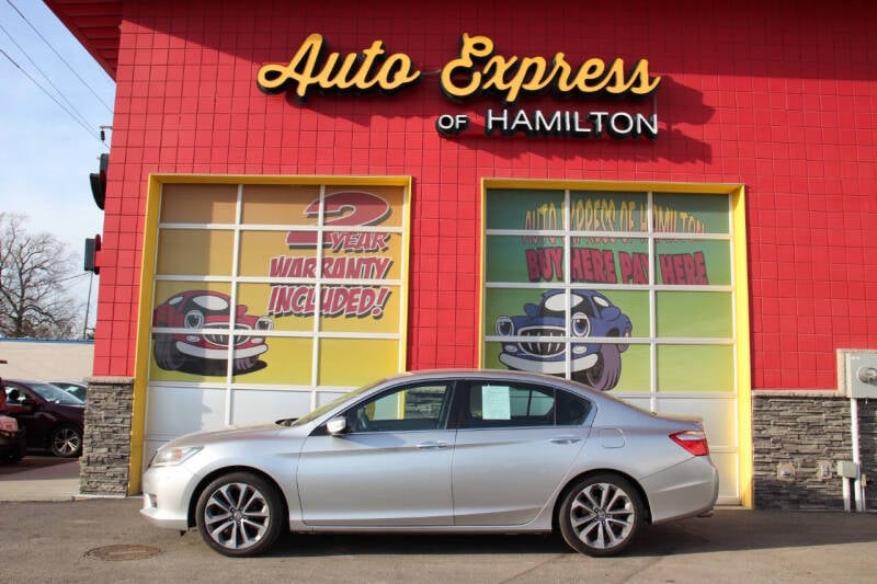 2014 Honda Accord for sale at AUTO EXPRESS OF HAMILTON LLC in Hamilton OH