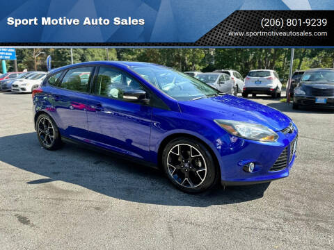 2014 Ford Focus for sale at Sport Motive Auto Sales in Seattle WA