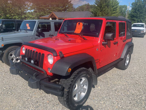 2014 Jeep Wrangler Unlimited for sale at Leonard Enterprise Used Cars in Orion Township MI