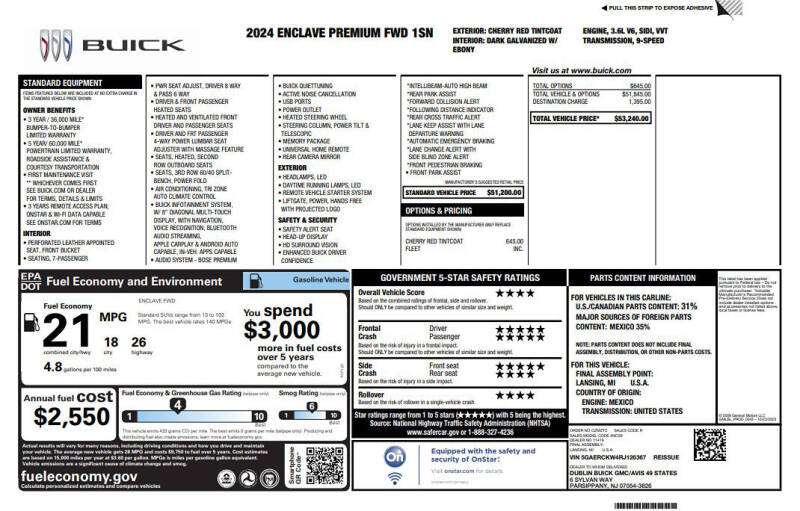 2024 Buick Enclave Premium