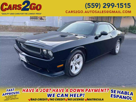 2013 Dodge Challenger for sale at Cars 2 Go in Clovis CA