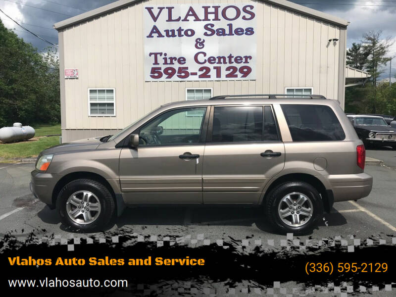 2003 Honda Pilot for sale at Vlahos Auto Sales and Service in Walkertown NC