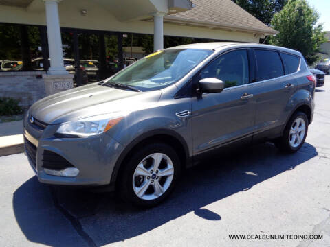 2013 Ford Escape for sale at DEALS UNLIMITED INC in Portage MI