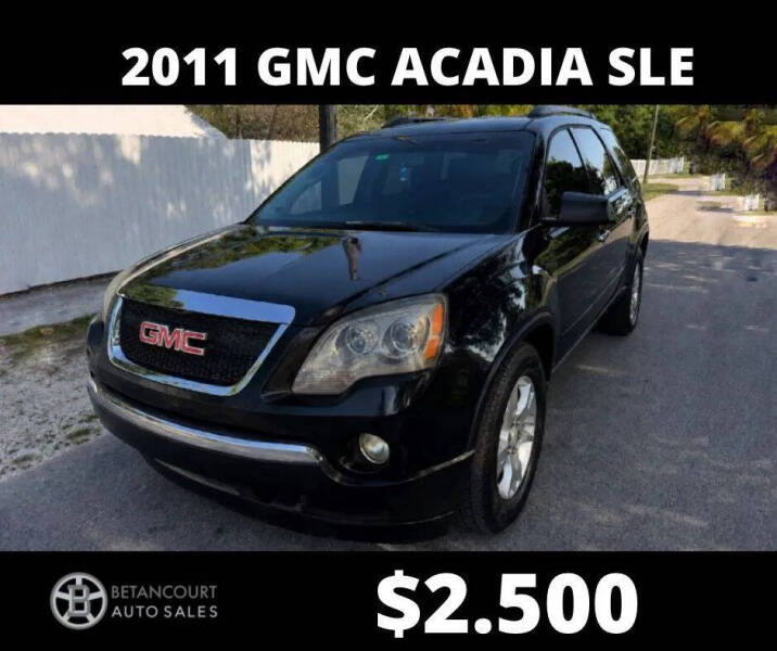 2011 GMC Acadia SLE