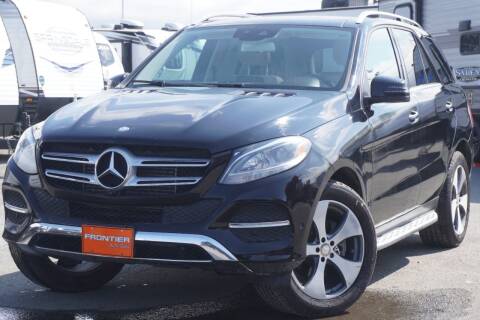 2016 Mercedes-Benz GLE for sale at Frontier Auto Sales in Anchorage AK