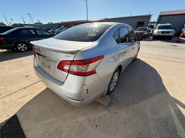 2015 Nissan Sentra for sale at Chrome Auto in Houston, TX