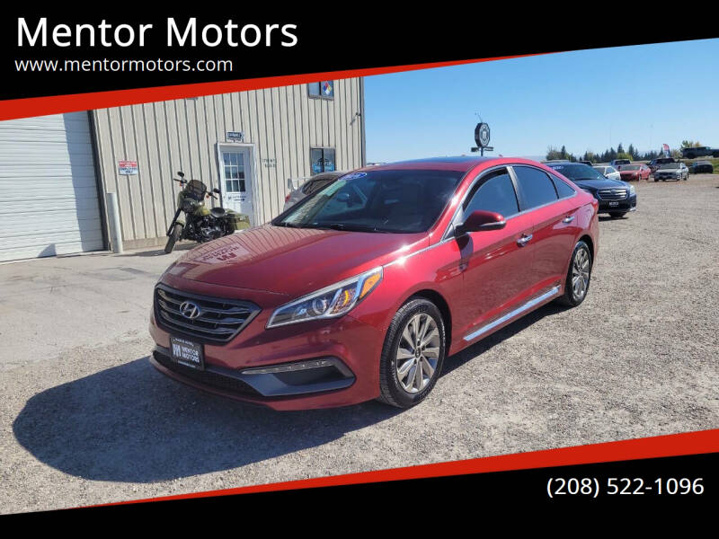 2016 Hyundai Sonata for sale at Mentor Motors in Idaho Falls ID