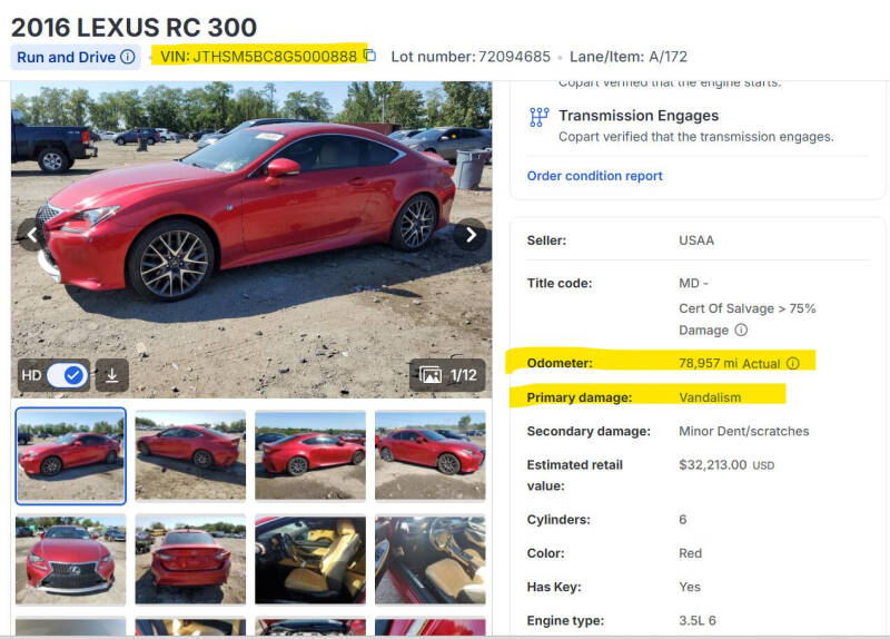 2016 Lexus RC 300