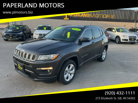 2018 Jeep Compass for sale at PAPERLAND MOTORS in Green Bay WI