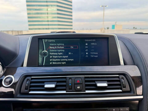 2012 BMW 6 Series 650i