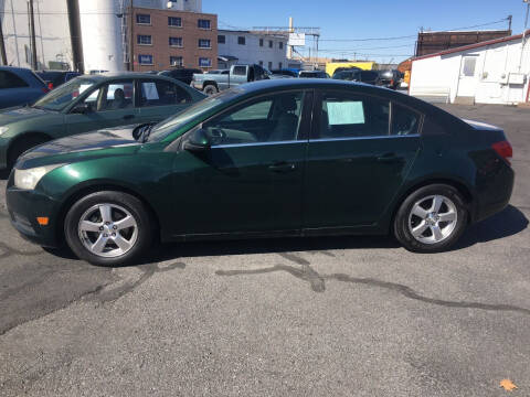 2014 Chevrolet Cruze for sale at R & J Auto Sales in Pocatello ID