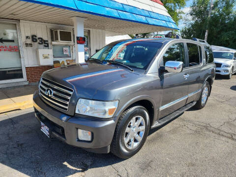 2007 Infiniti QX56 for sale at New Wheels in Glendale Heights IL