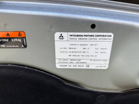 2024 Mitsubishi Mirage Black Edition