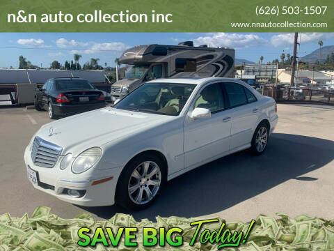 2009 Mercedes-Benz E-Class for sale at n&n auto collection inc in Pasadena CA