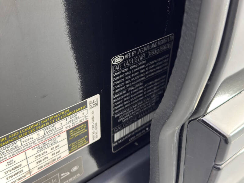 2021 Land Rover Range Rover P525 HSE Westminster Edition