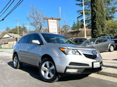 2011 Acura MDX for sale at Sierra Auto Sales Inc in Auburn CA