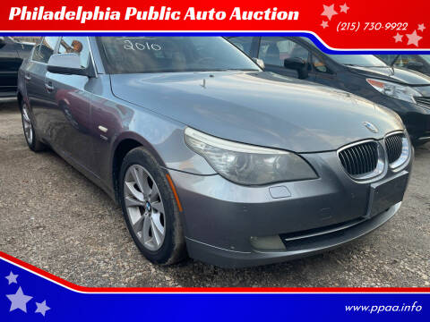 2010 BMW 5 Series for sale at Philadelphia Public Auto Auction in Philadelphia PA