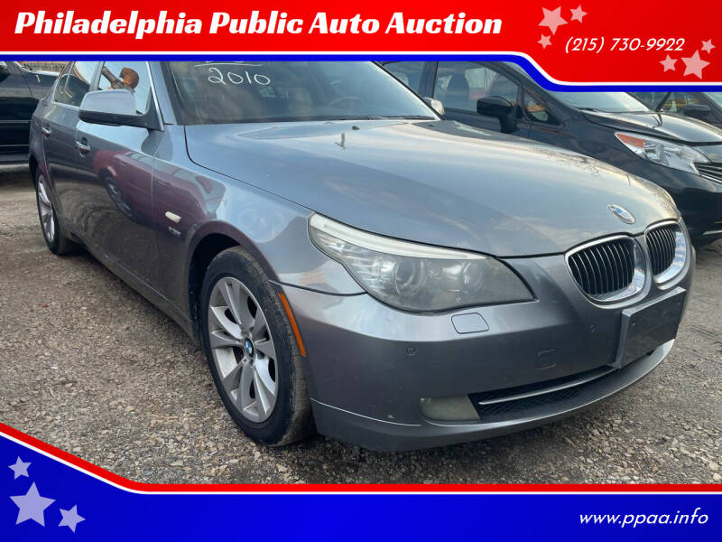 2010 BMW 5 Series for sale at Philadelphia Public Auto Auction in Philadelphia PA