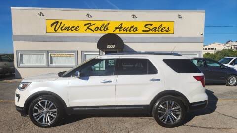 2018 Ford Explorer for sale at Vince Kolb Auto Sales in Lake Ozark MO