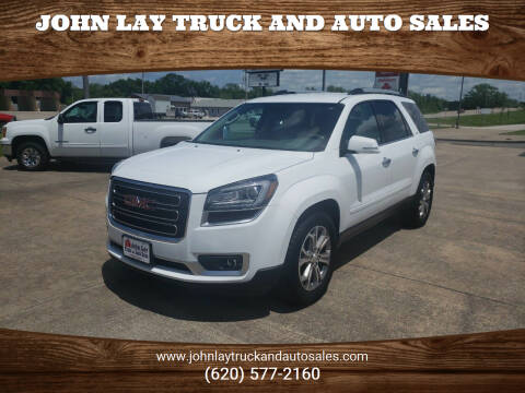 2016 GMC Acadia for sale at John Lay Truck and Auto Sales in Independence KS
