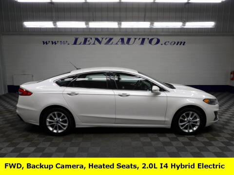 2019 Ford Fusion Energi for sale at LENZ TRUCK CENTER in Fond Du Lac WI