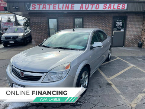 2008 Saturn Aura for sale at Stateline Auto Sales in South Beloit IL