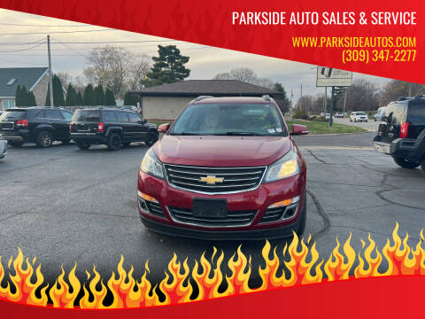 2014 Chevrolet Traverse for sale at Parkside Auto Sales & Service in Pekin IL