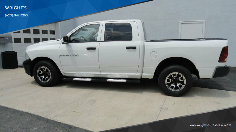 2012 RAM 1500 for sale at WRIGHT'S in Hillsboro KS
