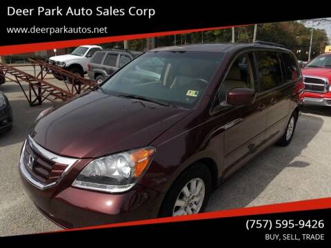 2010 Honda Odyssey for sale at Deer Park Auto Sales Corp in Newport News VA