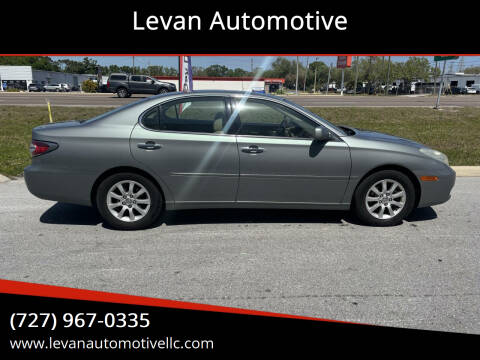 2004 Lexus ES 330 for sale at Levan Automotive in Largo FL