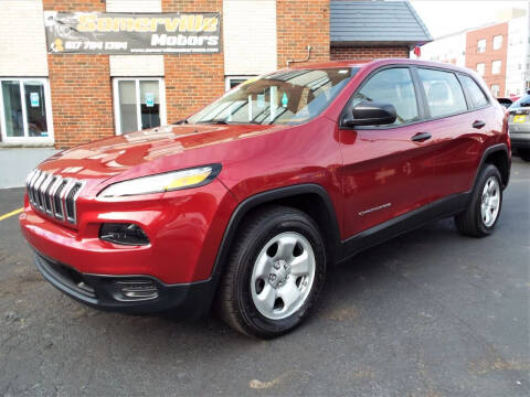 2014 Jeep Cherokee for sale at Somerville Motors in Somerville MA
