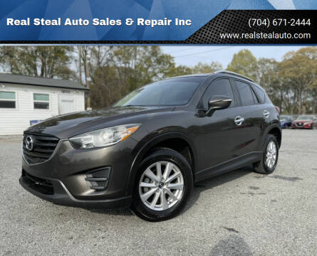 2016 Mazda CX-5 for sale at Real Steal Auto Sales & Repair Inc in Gastonia NC