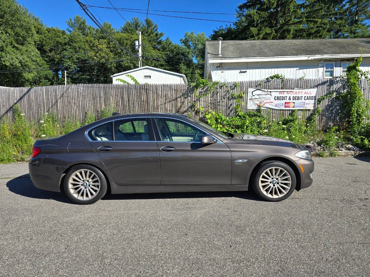 2011 BMW 5 Series for sale at PAKLAND AUTO SALES in Auburn, MA