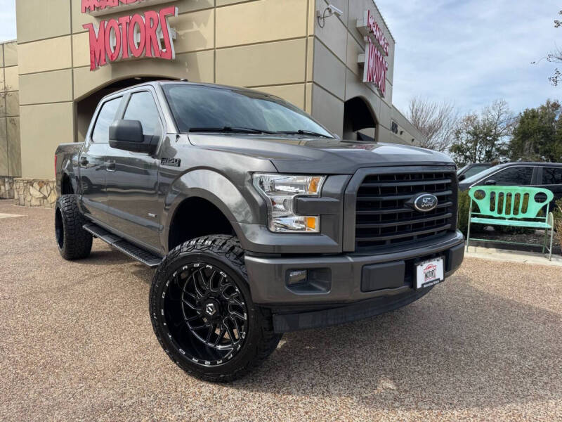 2017 Ford F-150 for sale at Mcandrew Motors in Arlington TX