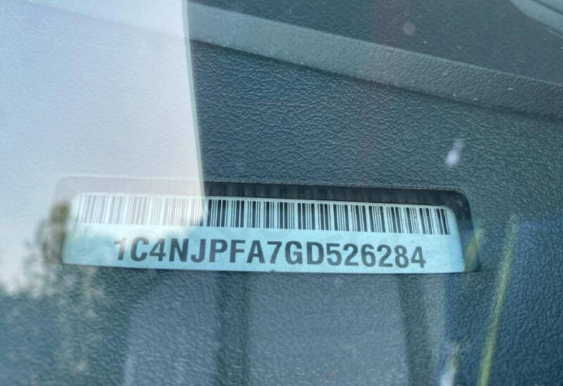 2016 Jeep Patriot Latitude