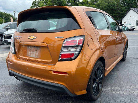 2017 Chevrolet Sonic Premier Manual