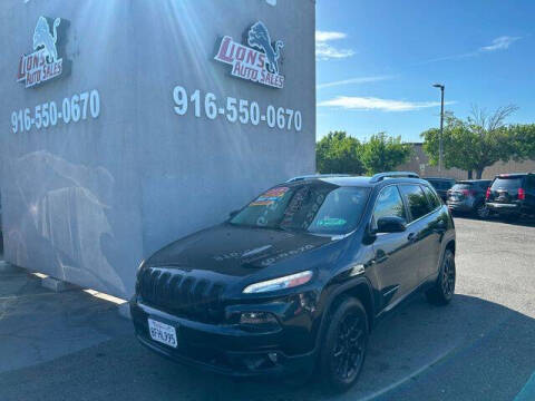 2016 Jeep Cherokee for sale at LIONS AUTO SALES in Sacramento CA