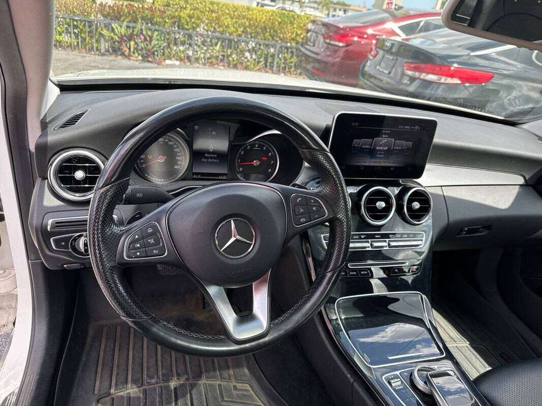 2016 Mercedes-Benz C-Class for sale at Tropical Auto Sales in North Palm Beach, FL