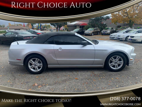 2014 Ford Mustang for sale at Right Choice Auto in Boise ID