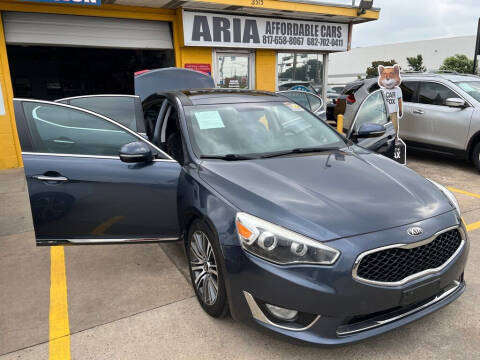 2014 Kia Cadenza for sale at Aria Affordable Cars LLC in Arlington TX