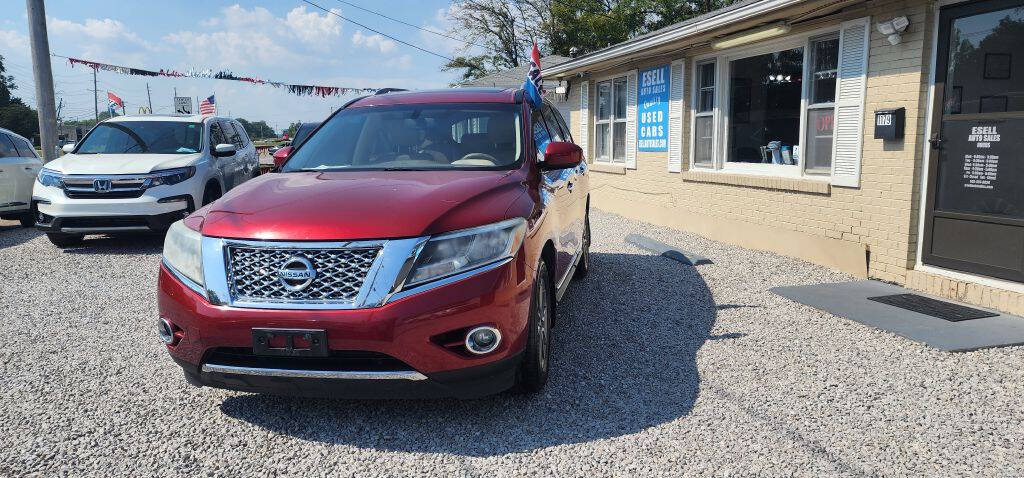 2015 Nissan Pathfinder for sale at ESELL AUTO SALES in Cahokia, IL