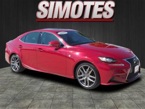 2015 Lexus IS 250 for sale at SIMOTES MOTORS in Minooka IL
