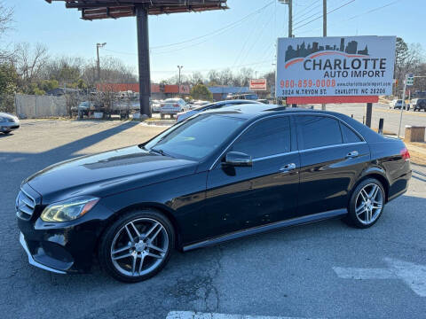 2014 Mercedes-Benz E-Class for sale at Charlotte Auto Import in Charlotte NC