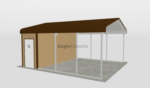 2024 Eagle Combo Unit Carport for sale at M&L Auto, LLC in Clyde NC