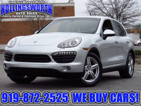 2013 Porsche Cayenne for sale at Hollingsworth Auto Sales in Raleigh NC