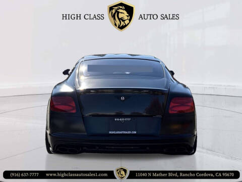 2016 Bentley Continental GT V8 S