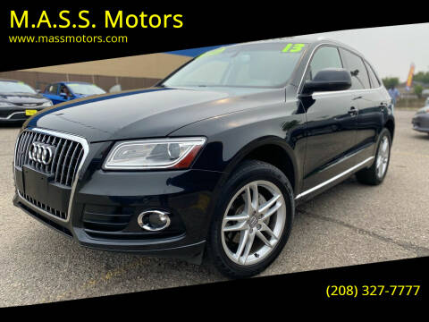 2013 Audi Q5 for sale at M.A.S.S. Motors in Boise ID