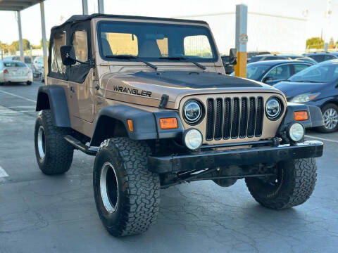 1999 Jeep Wrangler for sale at Golden Deals Motors in Sacramento CA