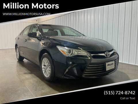 2017 Toyota Camry for sale at Million Motors in Adel IA
