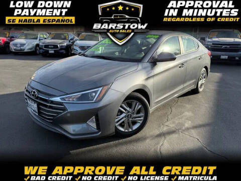 2019 Hyundai Elantra for sale at BARSTOW AUTO SALES in Barstow CA